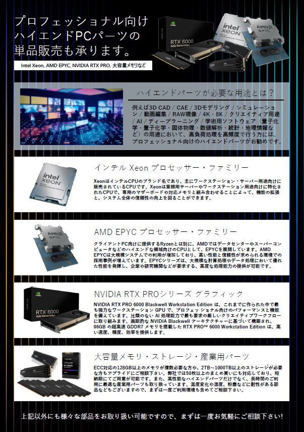 カタログ画像：今月のおすすめ highend